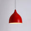 Restaurant Chandelier Simple Modern Single - head Dining Table Lamp Fashion Aisle Living Room Bar (Red) - British D'sire