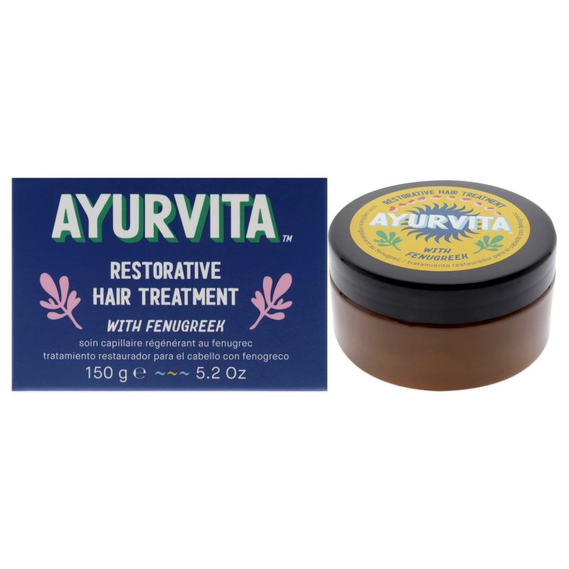 Restorative Hair Treatment With Fenugreek by AyurVita for Unisex - 5.2 oz Treatment - Treatment - British D'sire Main image