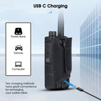 RETEVIS RA89 UV Dual - segment IP68 Waterproof Dual - guard Dual - standby Walkie Talkie(US Frequency 144 - 148/420 - 450MHz) - British D'sire