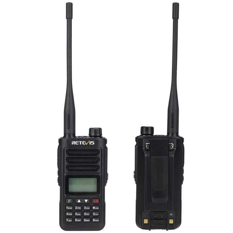 RETEVIS RA89 UV Dual - segment IP68 Waterproof Dual - guard Dual - standby Walkie Talkie(US Frequency 144 - 148/420 - 450MHz) - British D'sire