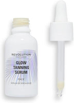 Revolution Beauty London, Glowing Face Tan Serum, with SPF30, Self Tan, 30ml - British D'sire