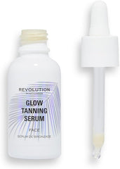 Revolution Beauty London, Glowing Face Tan Serum, with SPF30, Self Tan, 30ml - British D'sire
