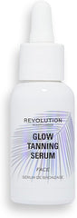 Revolution Beauty London, Glowing Face Tan Serum, with SPF30, Self Tan, 30ml - British D'sire