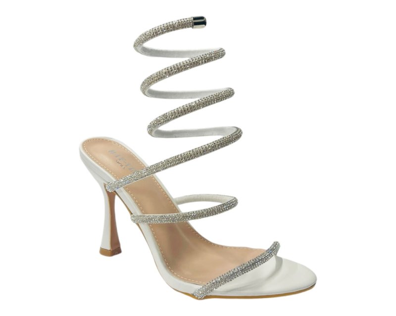 Rhinestone Snake Anklet High Heel Shoes Secondary image