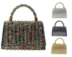 Rhinestone Sparkling Crystal Clutch Bag - Bags - British D'sire