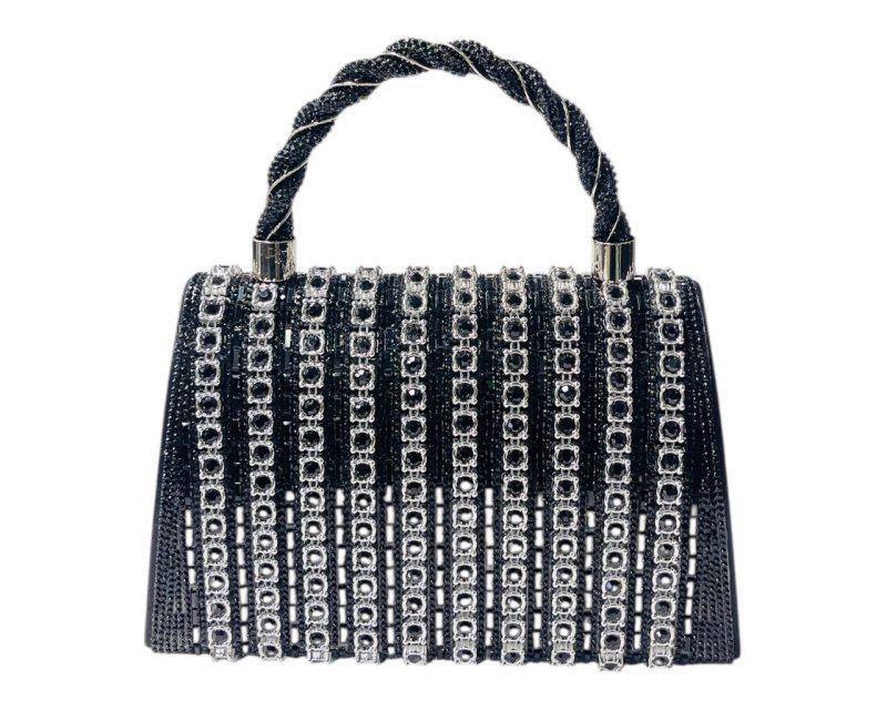 Rhinestone Sparkling Crystal Clutch Bag - Bags - British D'sire