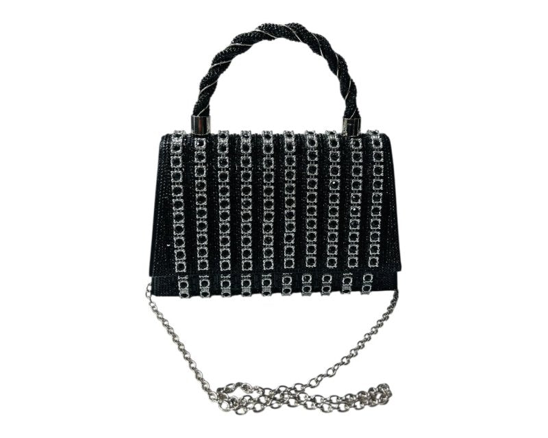 Rhinestone Sparkling Crystal Clutch Bag - Bags - British D'sire