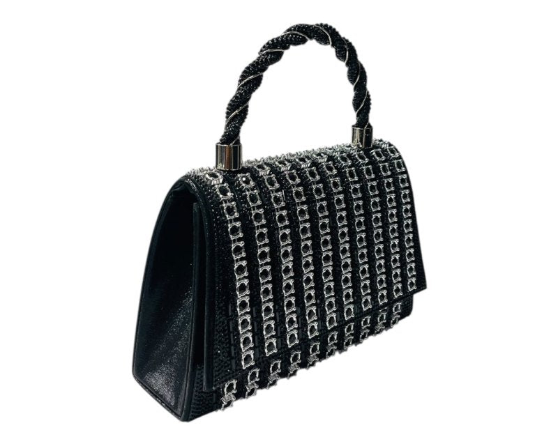 Rhinestone Sparkling Crystal Clutch Bag - Bags - British D'sire