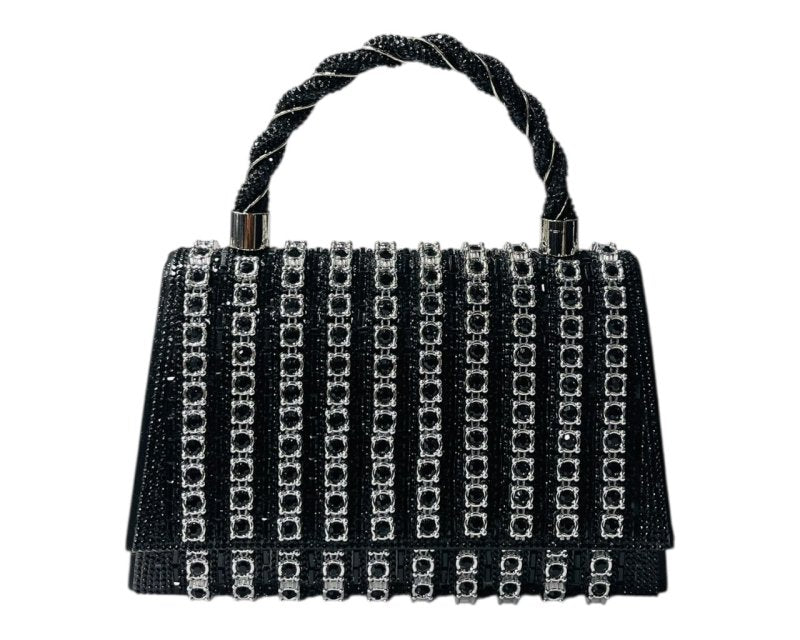 Rhinestone Sparkling Crystal Clutch Bag Secondary image