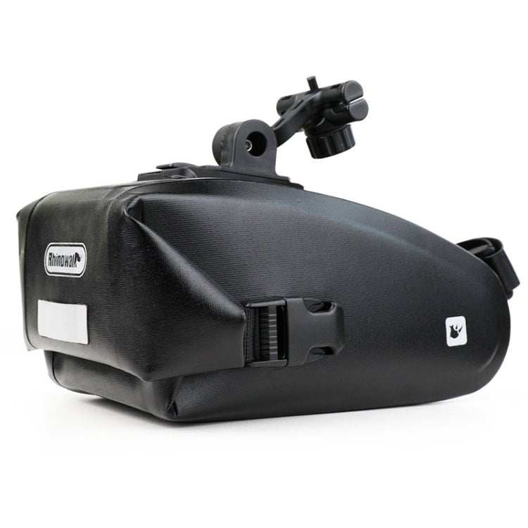 Rhinowalk X20516 1.2L Three-dimensional Tool-free Installation Waterproof Bicycle Tail Bag(Black) - British D'sire Main image