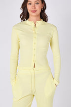 Ribbed Button - Up Co - Ord Set - co ord set - British D'sire