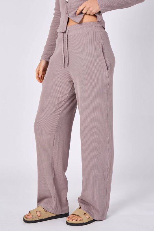 Ribbed Button - Up Co - Ord Set - co ord set - British D'sire
