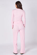 Ribbed Button - Up Co - Ord Set - co ord set - British D'sire
