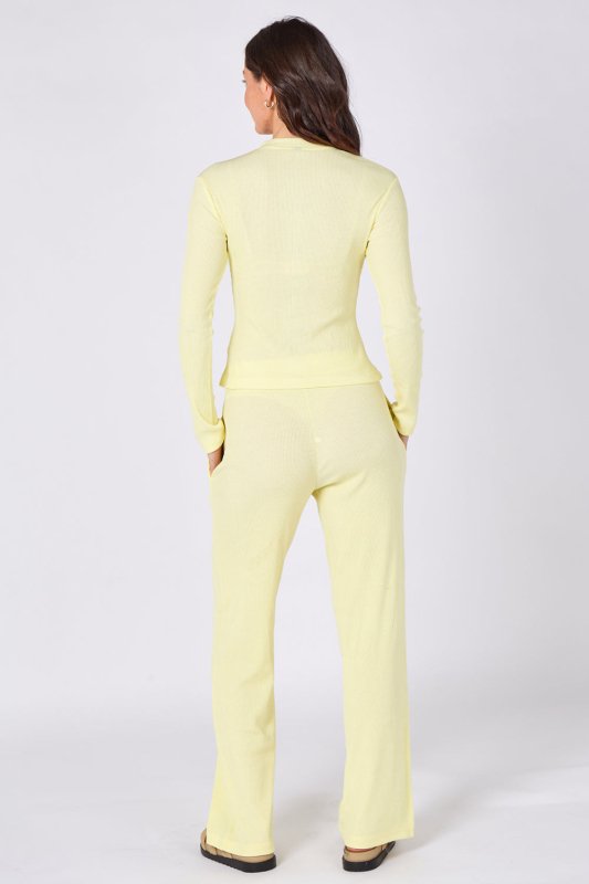 Ribbed Button - Up Co - Ord Set - co ord set - British D'sire