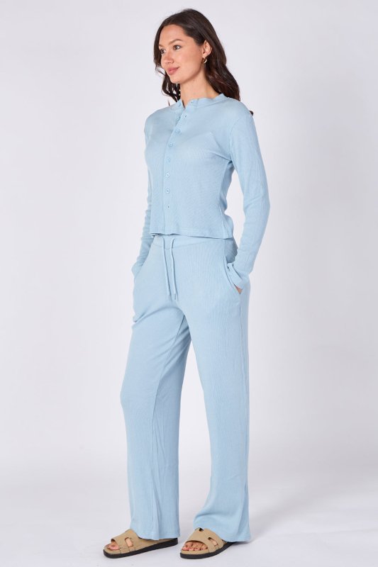 Ribbed Button - Up Co - Ord Set - co ord set - British D'sire