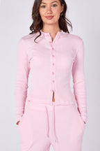 Ribbed Button - Up Co - Ord Set - co ord set - British D'sire