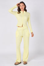 Ribbed Button - Up Co - Ord Set - co ord set - British D'sire