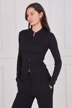 Ribbed Button - Up Co - Ord Set - co ord set - British D'sire