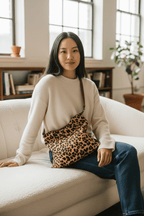 Riche - Leopard/Red - Handbag - British D'sire