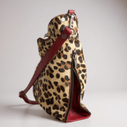 Riche - Leopard/Red - Handbag - British D'sire