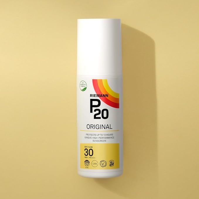 RIEMANN P20 Original SPF30 Spray 100ml Advanced Sunscreen Protection, High Performance Triple Protection + Sweat Resistance, Durable Protects up to 10 Hours, Very Water Resistant, High UVA Protection Secondary image