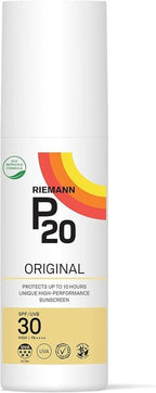 RIEMANN P20 Original SPF30 Spray 100ml Advanced Sunscreen Protection, High Performance Triple Protection + Sweat Resistance, Durable Protects up to 10 Hours, Very Water Resistant, High UVA Protection - Sunscreens - British D'sire