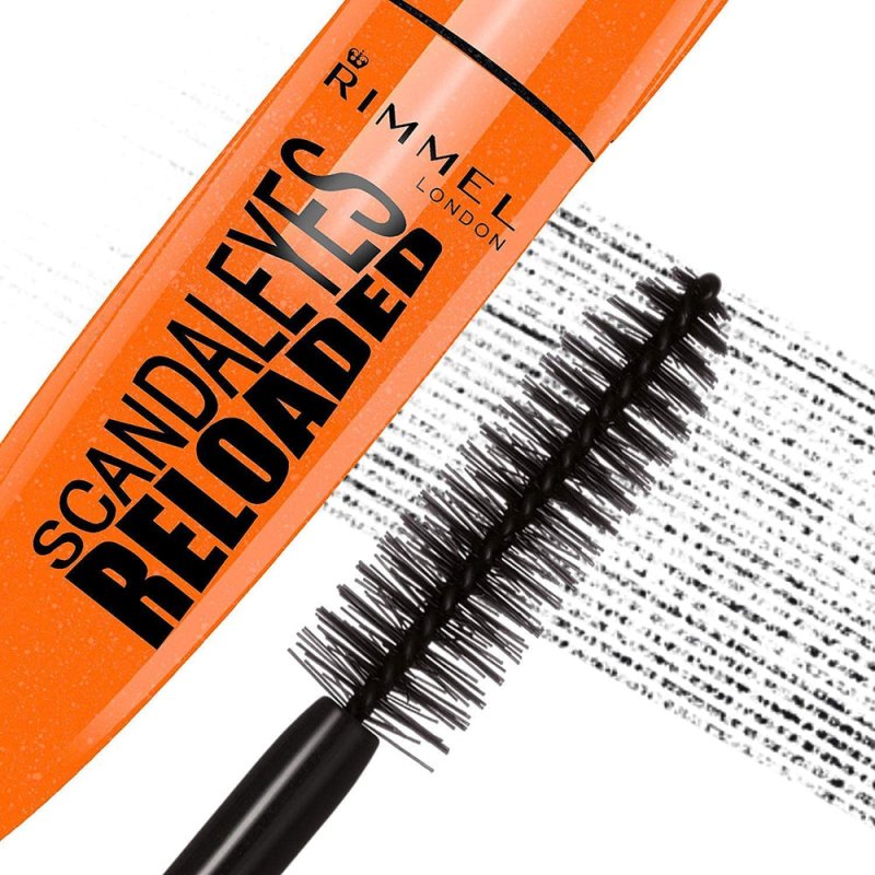 Rimmel London, Scandaleyes Reloaded Mascara, 002 Brown Black - Mascara - British D'sire