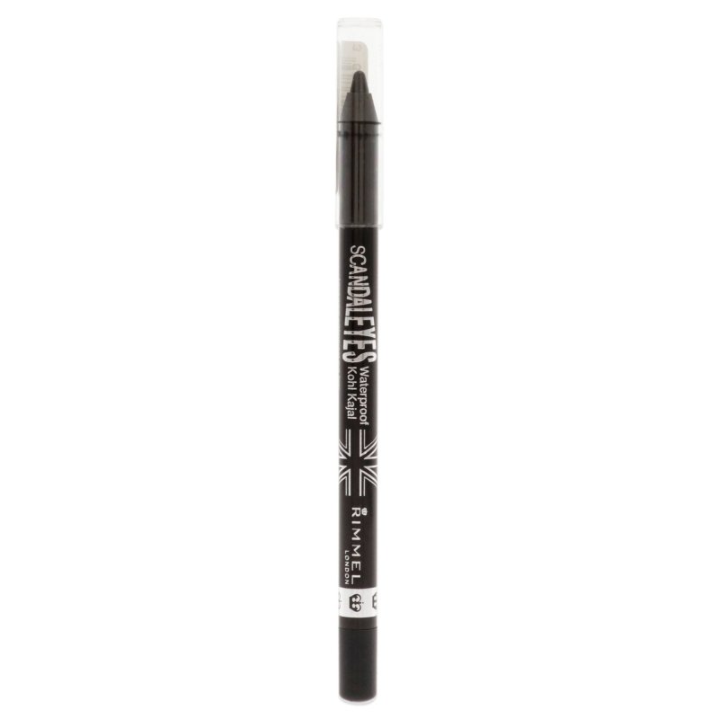 Rimmel London - Scandaleyes Waterproof Kohl Kajal Eyeliner - 001 Black for Women - 0.04 oz Eyeliner - Eyeliner - British D'sire