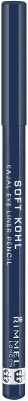 Rimmel London Soft Kohl Smudge - proof Eyeliner Pencil Blue - Eyeliner - British D'sire