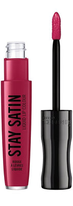 Rimmel London Stay Satin Liquid Lipstick, Rad, 5.5 ml - Liquid Lipstick - British D'sire