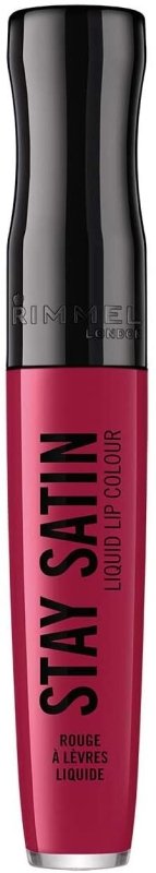 Rimmel London Stay Satin Liquid Lipstick, Rad, 5.5 ml - Liquid Lipstick - British D'sire