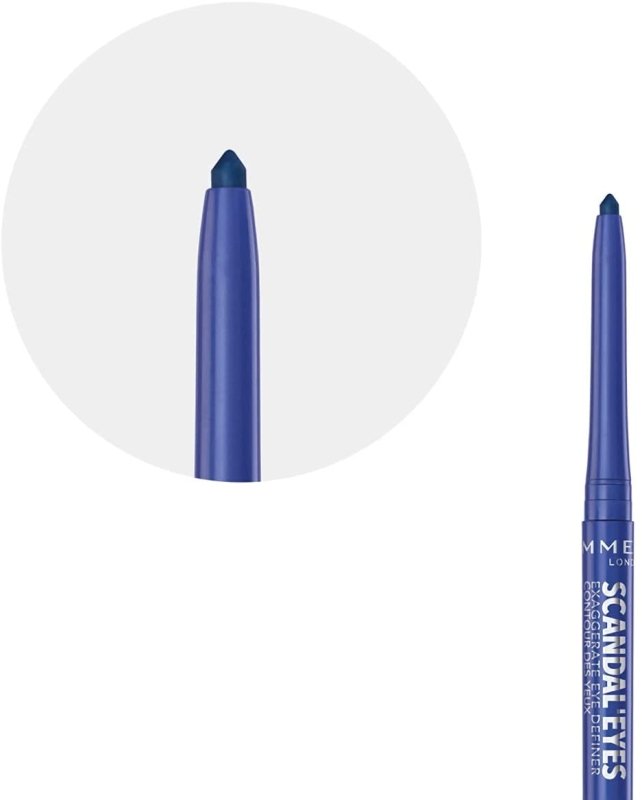 Rimmel Scandaleyes Eye Definer, Cobalt Blue, 0.35g - Eyeliner - British D'sire