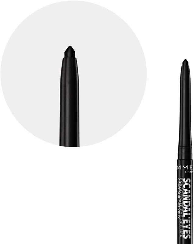 Rimmel Scandaleyes Eye Definer, Intense Black, 0.35g - Eyeliner - British D'sire