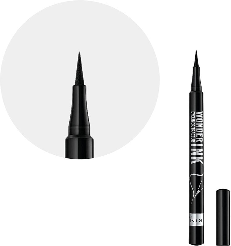 Rimmel Wonder'Ink Liquid Eyeliner, Black 1.2 ml - Liquid Eyeliner - British D'sire