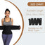 Rivolli APOMOONS 4M Women's Waist Trainer Sauna Belt – Tummy Wrap Shaper & Sweat Corset | Slimming Lumbar Support Belt for Fitness, Workout & Posture Correction | Lightweight, Durable & Adjustable Black Belt - Waist Trainer Sauna Belt - British D'sire