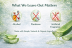 Ammuri Organic Pure Aloe Vera Gel 100% Pure, Natural Organic Soothes Hydrates & Repairs
