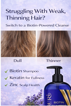Ammuri Biotin DHT Blocker Shampoo - Sulfate-Free Hair Loss Treatment 473ml Ammuri Skincare