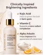 Ammuri Exosome Booster Serum - Brightening Face Serum with Kojic Acid 30ml Ammuri Skincare