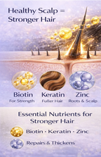 Ammuri Biotin DHT Blocker Shampoo - Sulfate-Free Hair Loss Treatment 473ml Ammuri Skincare