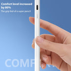 ROCK B05 Replaceable Active Magnetic Capacitive Pen for iPad 2018 or Above(White) - British D'sire