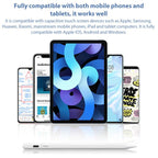 ROCK B05 Replaceable Active Magnetic Capacitive Pen for iPad 2018 or Above(White) - British D'sire