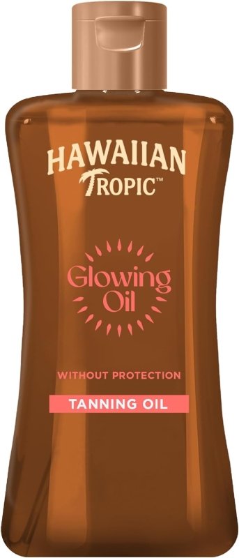 Roll over image to zoom in Hawaiian Tropic Tropical Tanning Oil with Coconut 200ml | Coconut Tanning Oil - British D'sire Main image