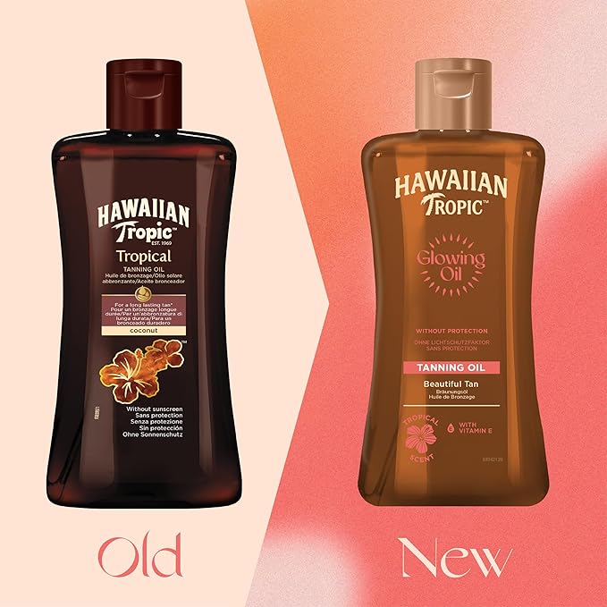 Roll over image to zoom in Hawaiian Tropic Tropical Tanning Oil with Coconut 200ml | Coconut Tanning Oil Secondary image