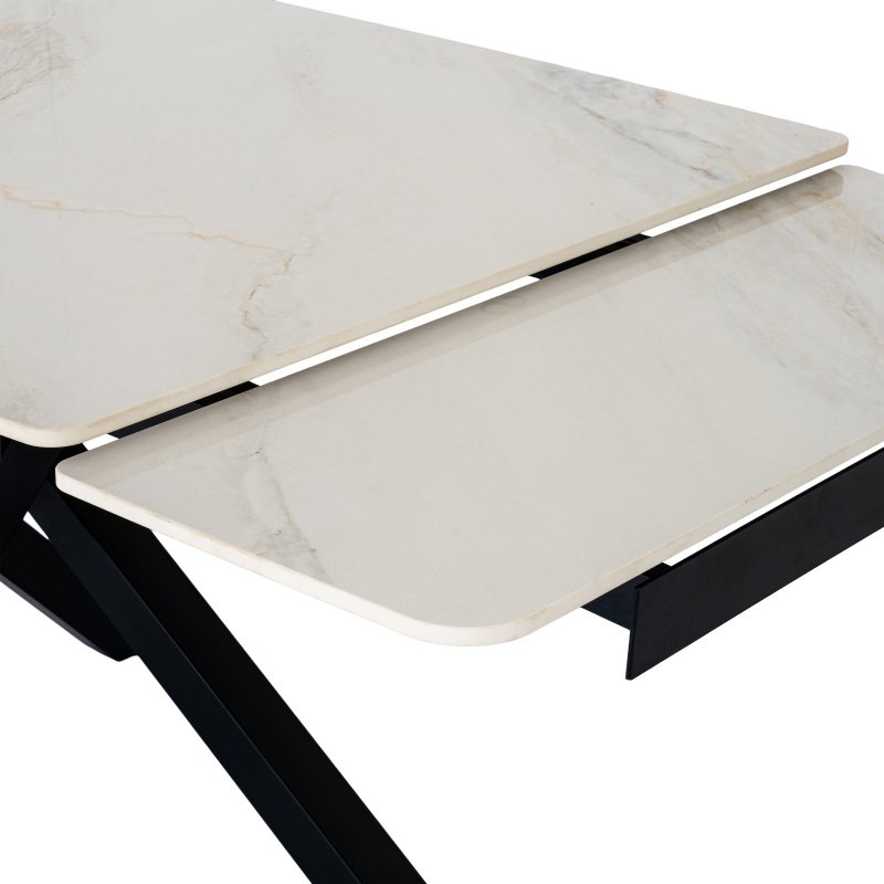 Romanby Stone Extending Dining Table - Tables - British D'sire
