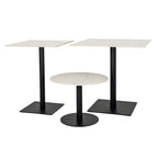 Romanby Stone Large Square Dining Table - Tables - British D'sire