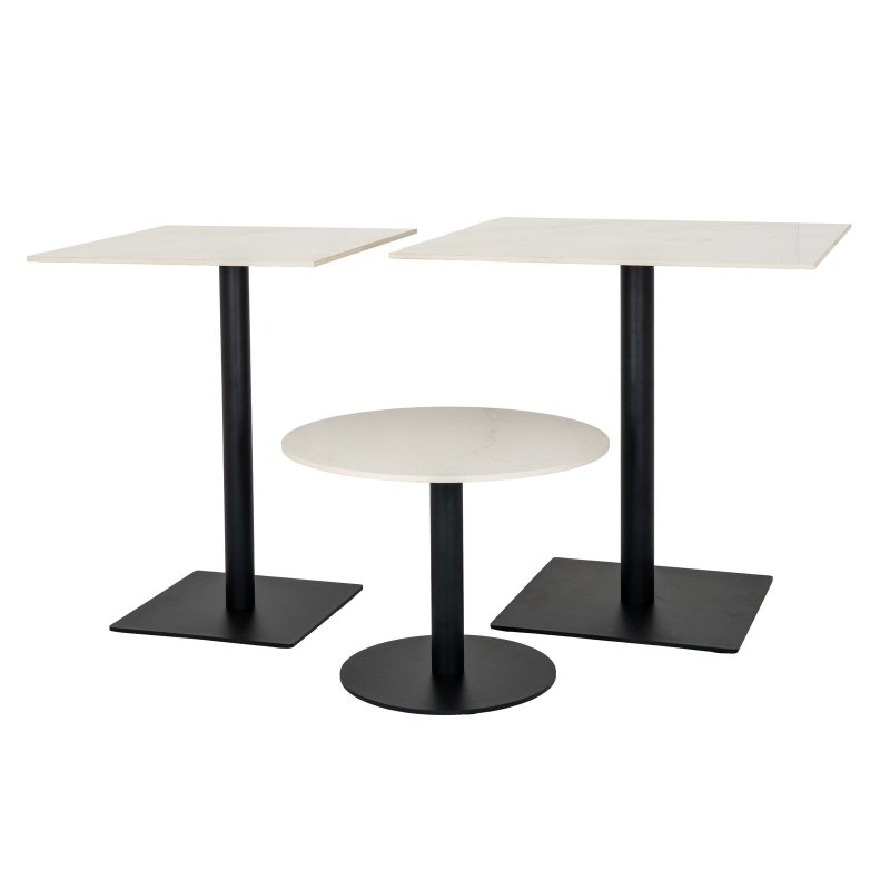 Romanby Stone Large Square Dining Table - Tables - British D'sire