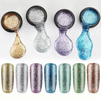 ROSALIND Gel Shiny Platinum Nails Polish(RFA397) - British D'sire
