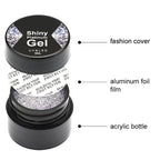 ROSALIND Gel Shiny Platinum Nails Polish(RFA397) - British D'sire