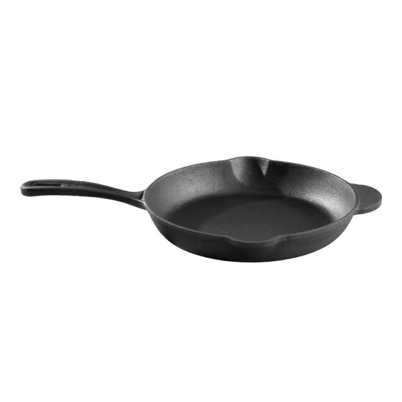Round Cast Iron Skillet Frying Pan with Handle - Frying Pan - British D'sire
