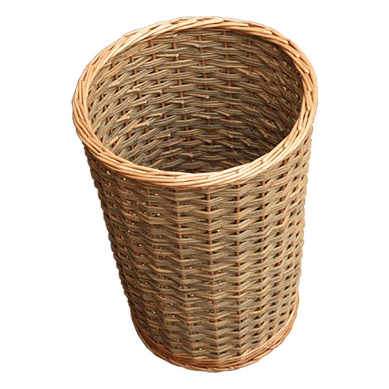 Round Hallway Umbrella Walking Stick Wicker Basket - Home Decor & Furniture - British D'sire